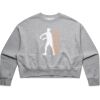 AS Colour Womens Oversized Crew Thumbnail